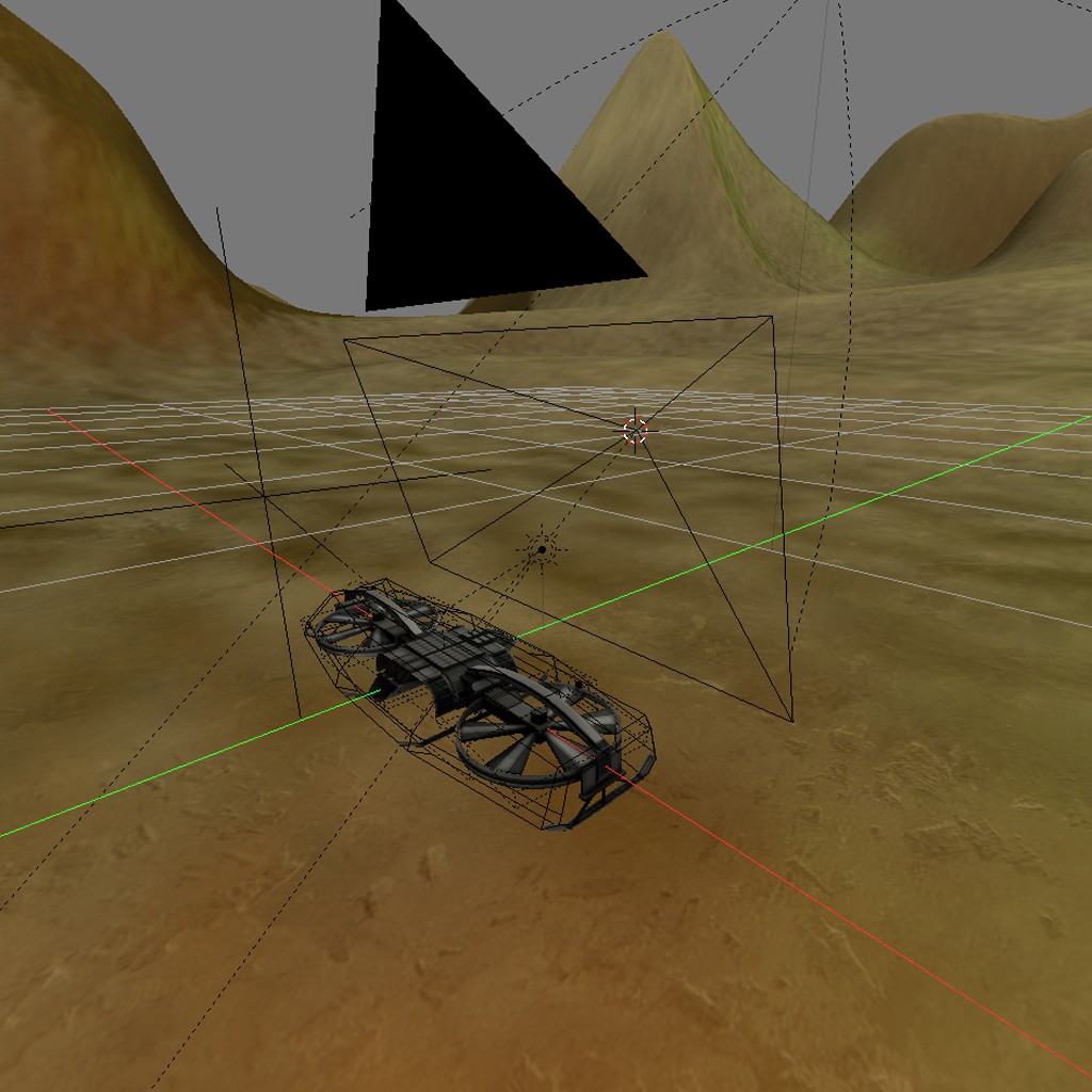 Controllable Drone - Blender Game Engine preview image 3